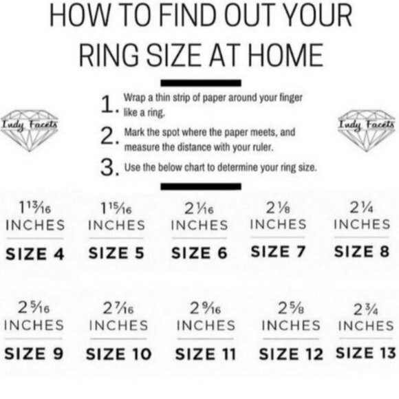 NEW Elegant Spiral Design Silver White Sapphire Natural Stone Ring - Picture 15 of 15